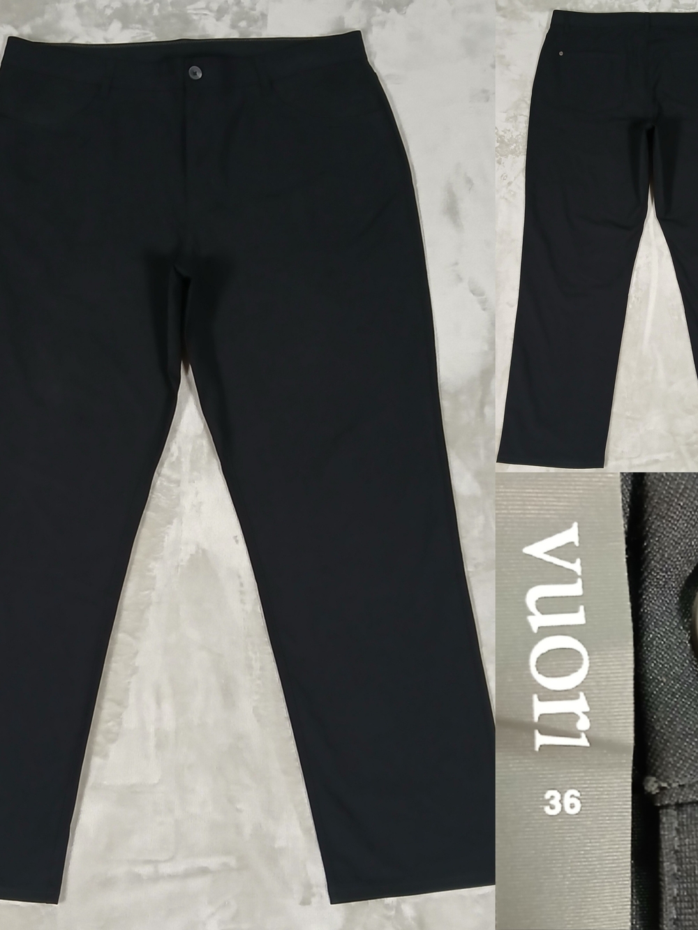 Vuori Meta Pants 36x30 Men's Black